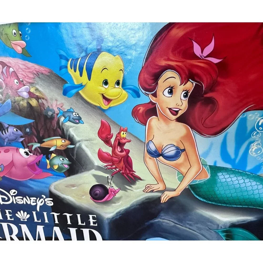 Monopoly Disneys The Little Mermaid Edition 8+ Ariel Ursula Eric Sabastian‎ NEW